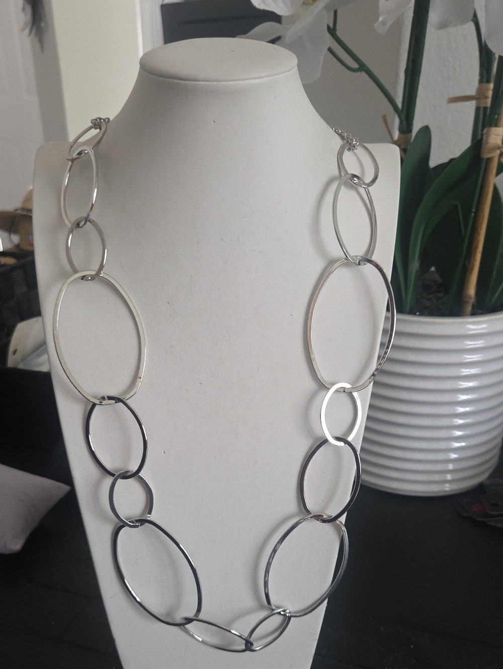 Paparazzi City Circut Silver Necklace NWT
